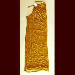 Silk viscose velvet pajama pant